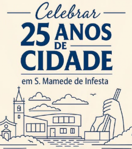 Celebrar 25 Anos de Cidade em Sao Mamede de Infesta