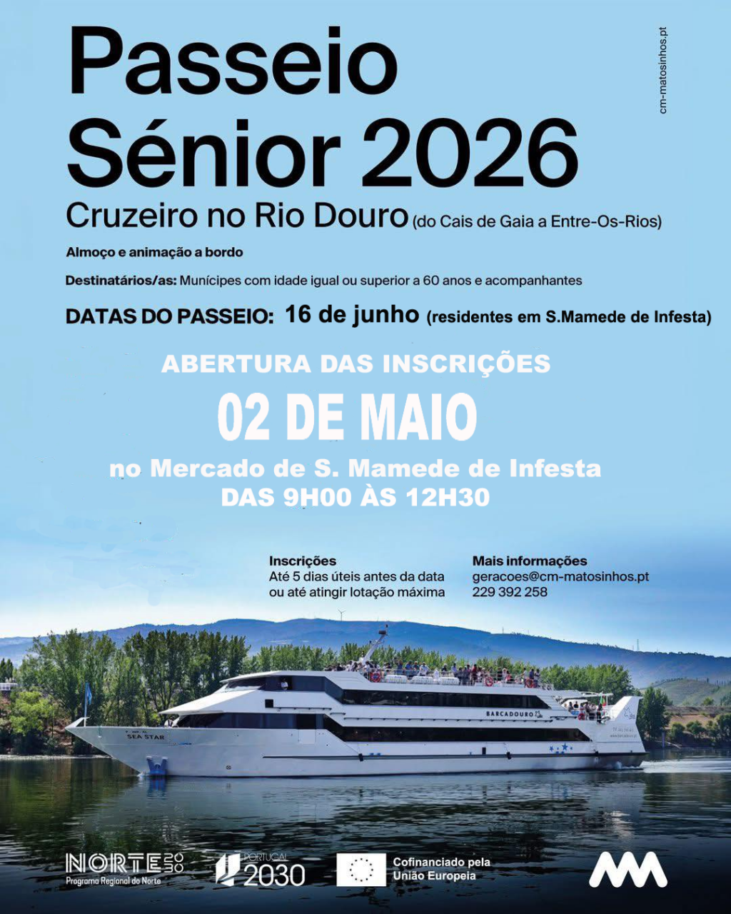 Passeio S&eacute;nior 2026 - Inscri&ccedil;&otilde;es